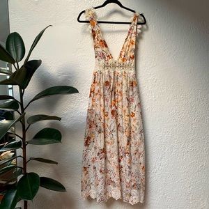 Zimmermann sleeveless floral dress